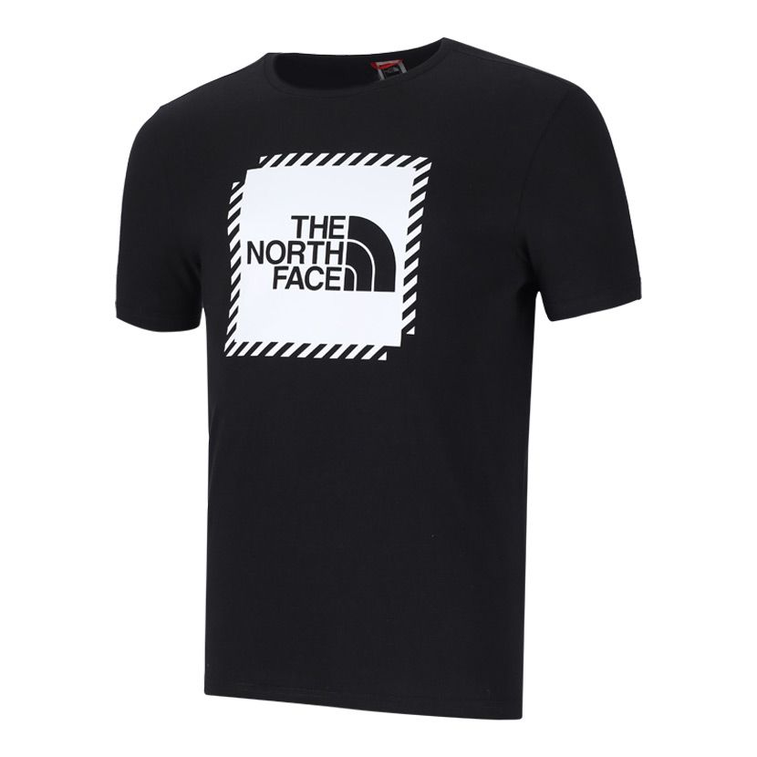 The North Face Coordinates Short Sleeve T-shirt Mens Bold Black