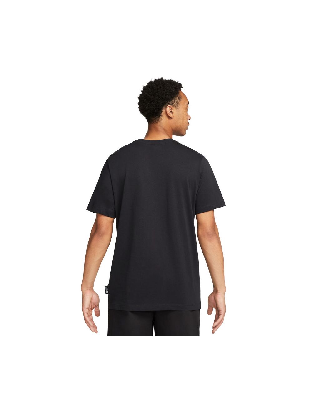 Nike Sportswear Big Swoosh Mens T-Shirt in Black