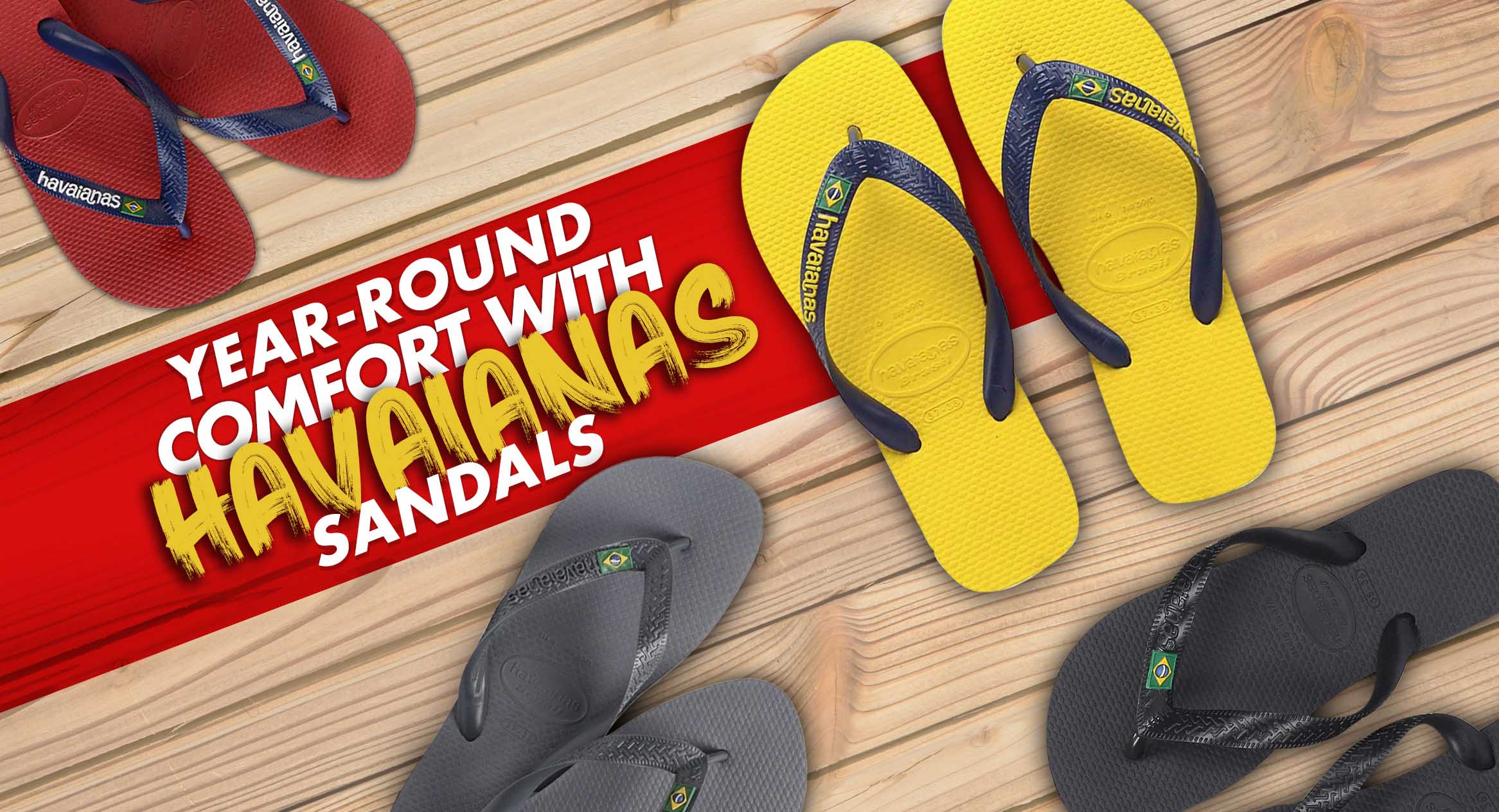 Year-Round Comfort with Havaianas Sandals - Blog posts